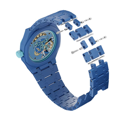 Ceramic Modification Kit For Swatch x AP Royal POP Pocket Watch To Wristwatch